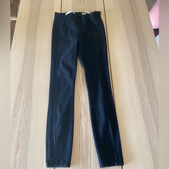 Anthropologie Pilcro And The Letterpress High-Rise Denim Black Jeggings  Size 26 - Picture 1 of 7
